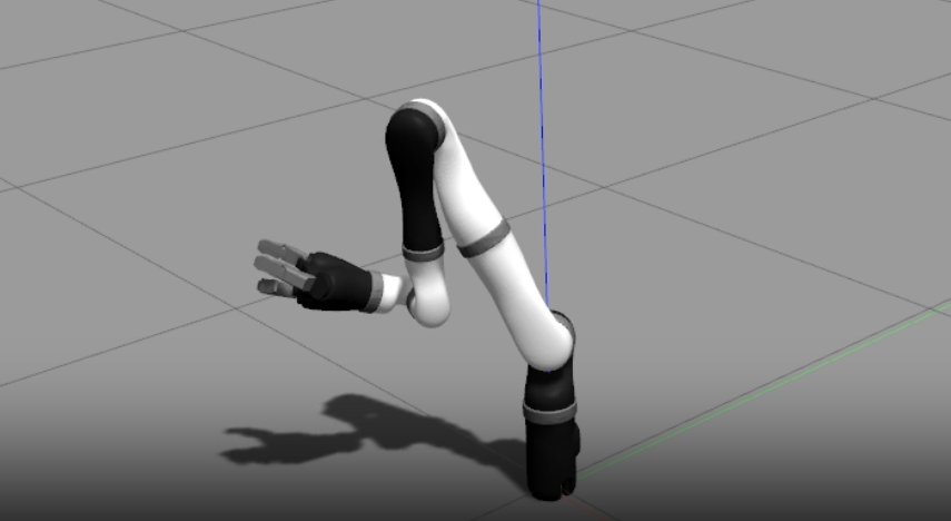 7DOF Robotic Arm Trajectory Planning